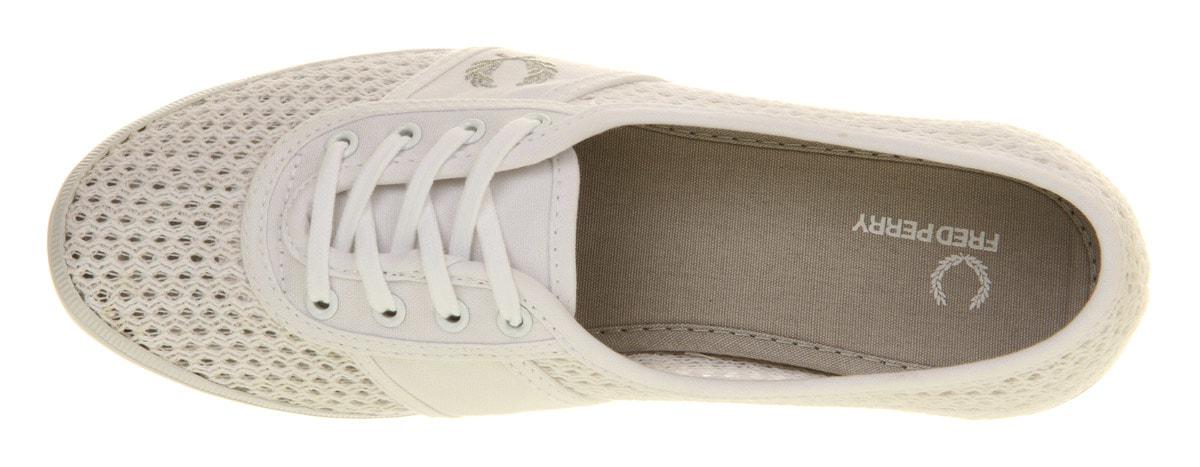 fred perry aubrey white