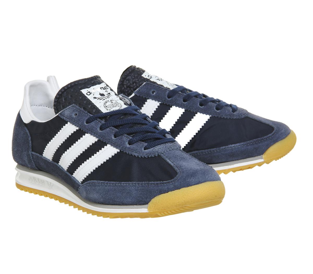 adidas Suede Sl 72 in Navy (Blue) for Men - Lyst