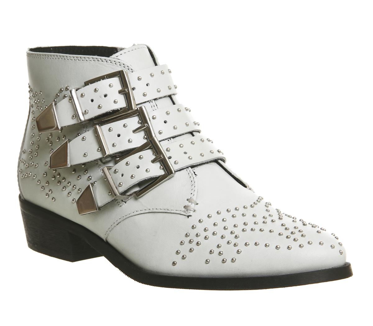 office studded ankle boots