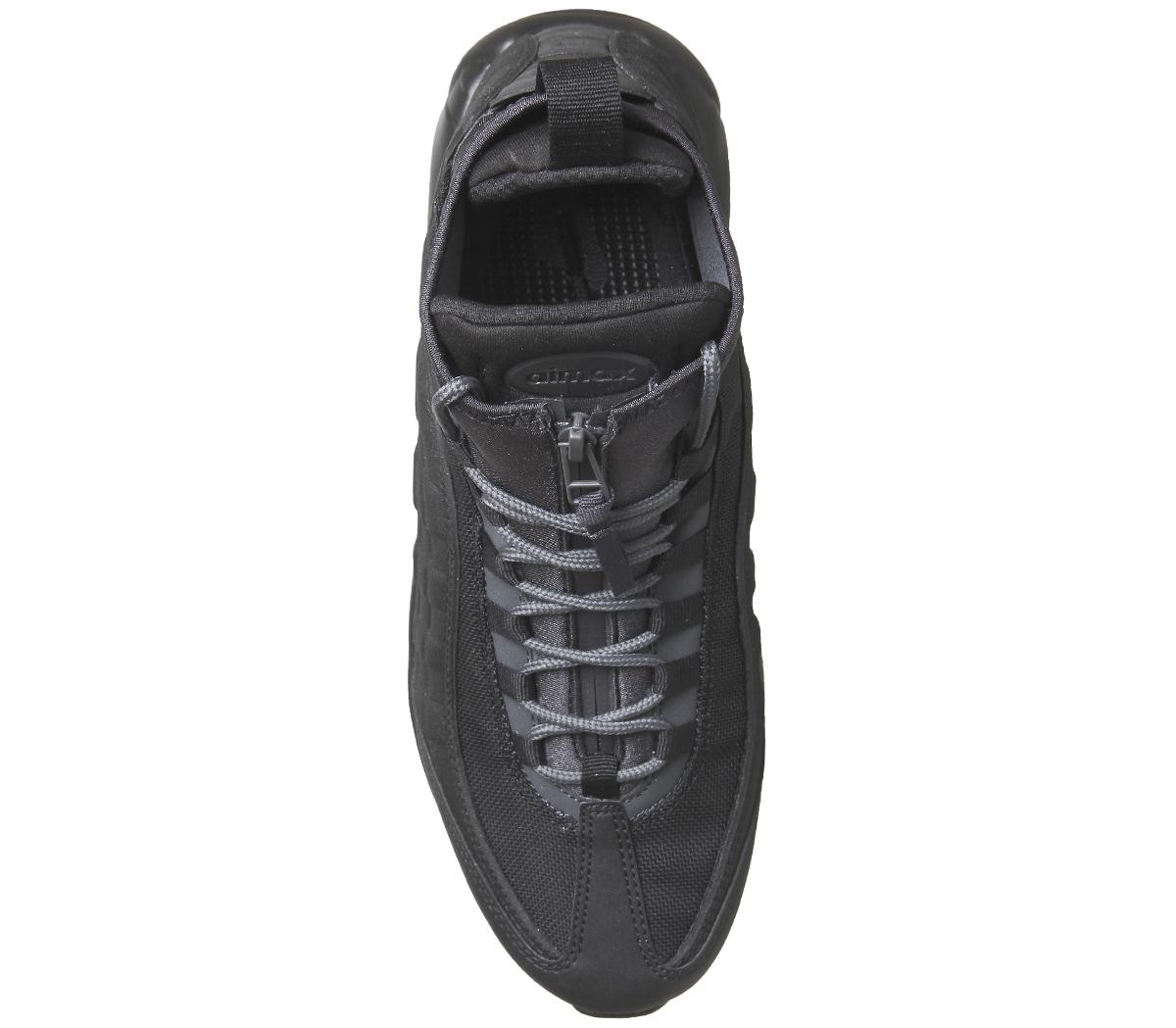 air max 95 black leather