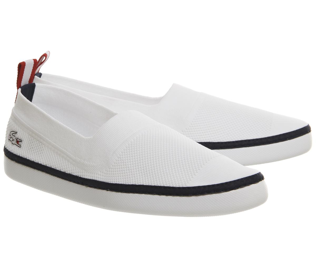 lacoste lydro slip on shoes