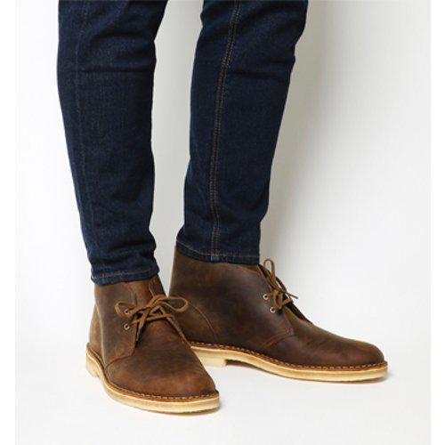 brown leather clarks desert boots
