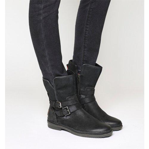 UGG Leather Simmens Boot in Black - Lyst