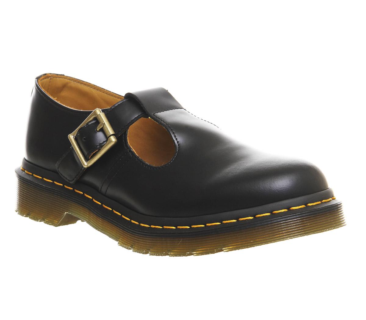 Lyst - Dr. Martens Polley T-bar Shoes in Black