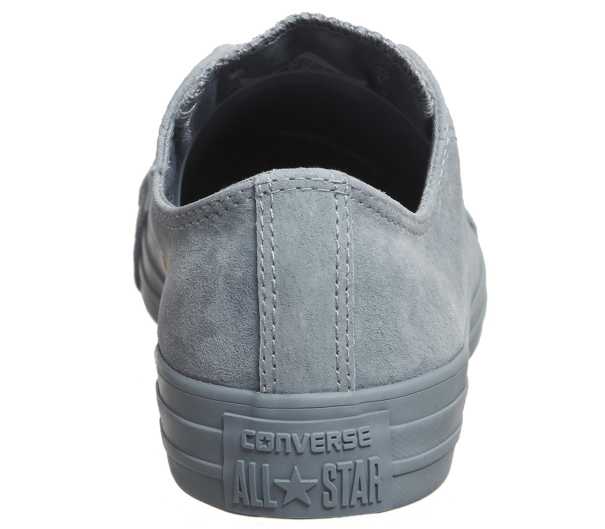 blue leather converse low