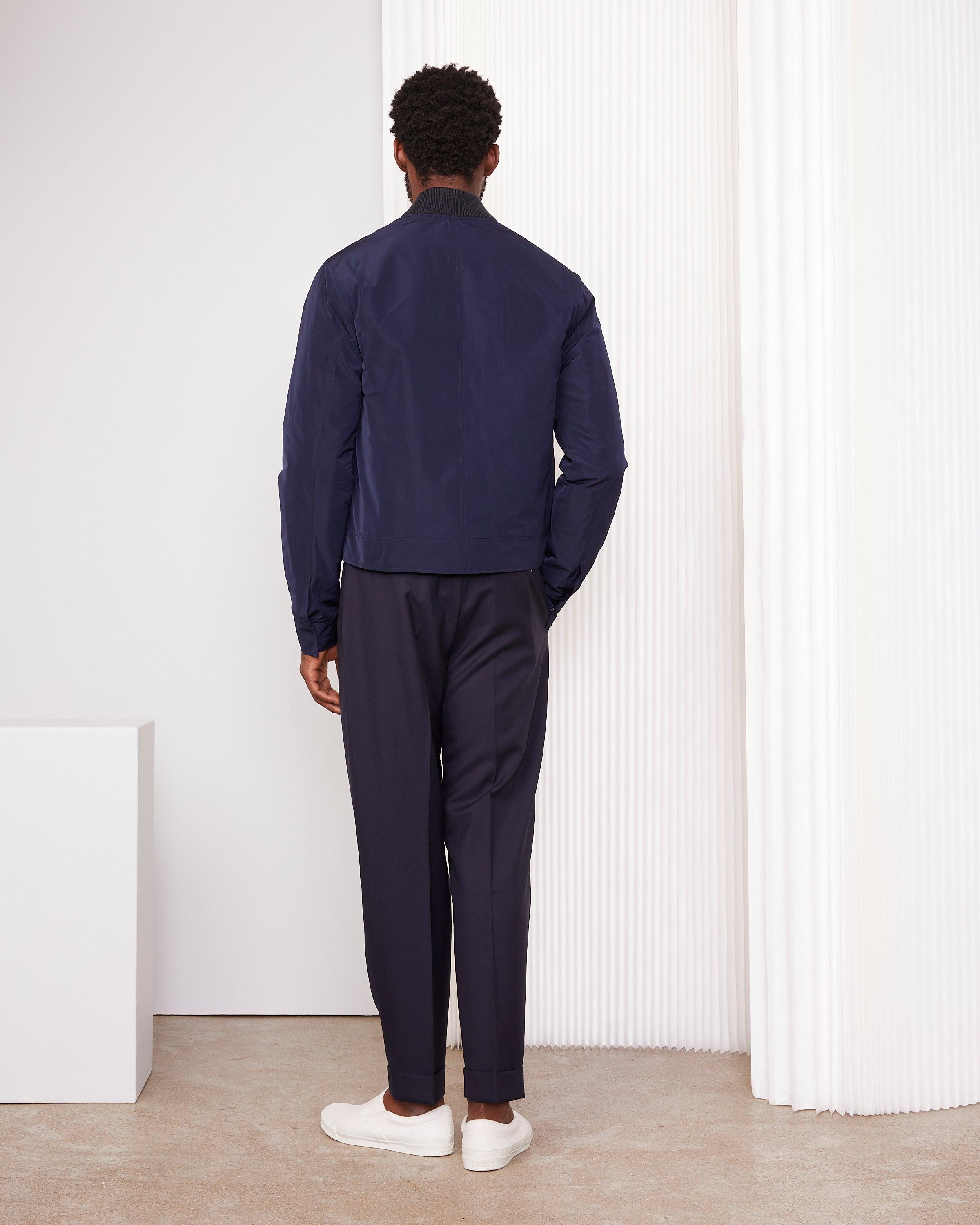 Officine Generale Nathane Jacket in Blue for Men | Lyst