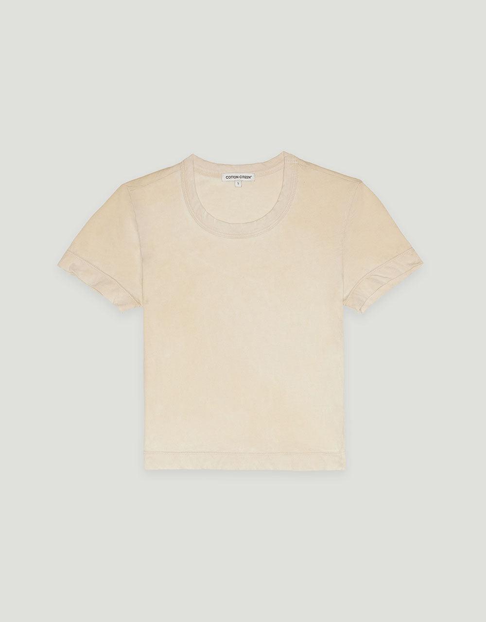 Cotton Citizen Standard Baby Tee in Natural Lyst