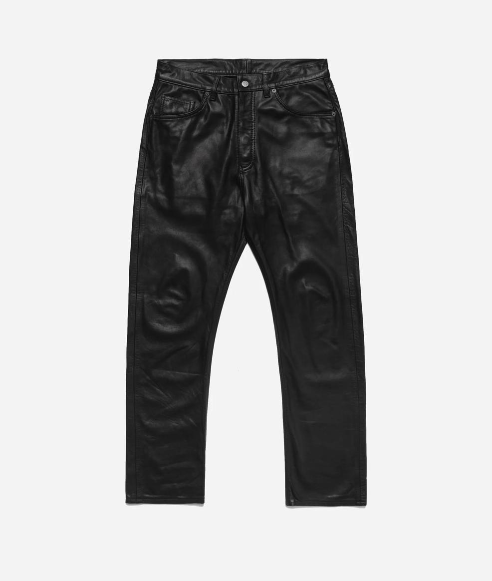 BTFL Leather Pants in Black for Men | Lyst