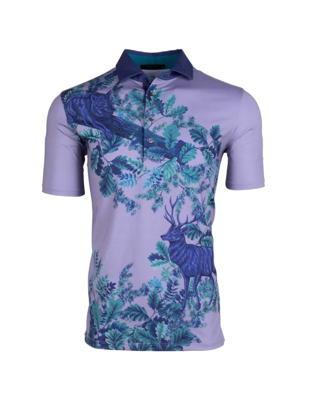 Greyson Enchanted Forest Polo in Blue for Men | Lyst