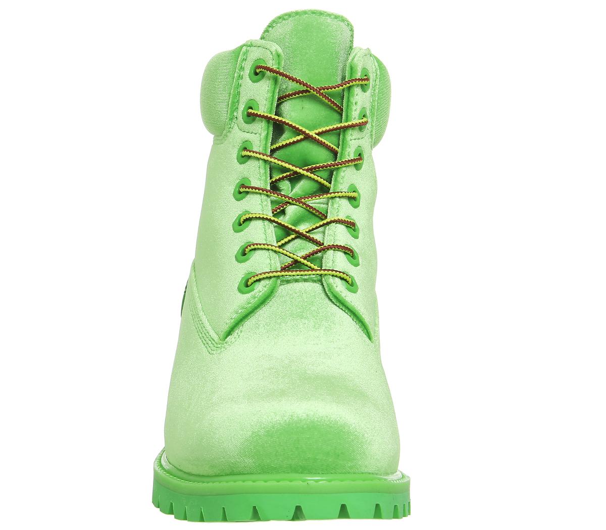 timberland off white green