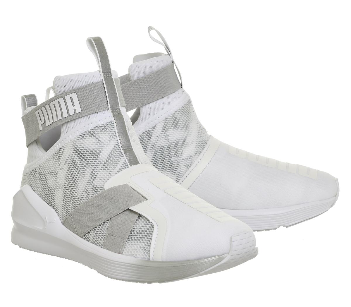 PUMA Synthetic Fierce Strap Swan Wn's Cross-trainer Shoe in White - Lyst