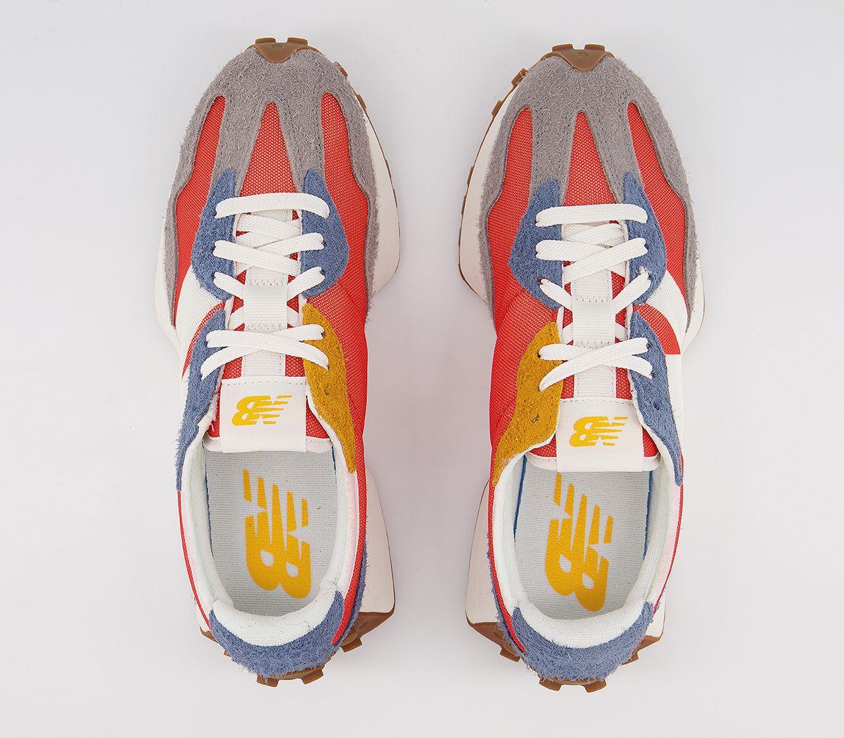 new balance 327 trainers blue