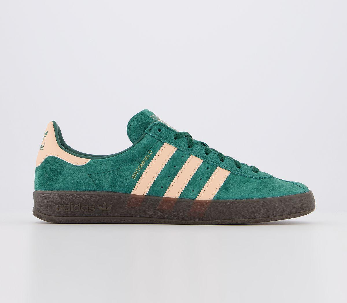 adidas green and orange trainers
