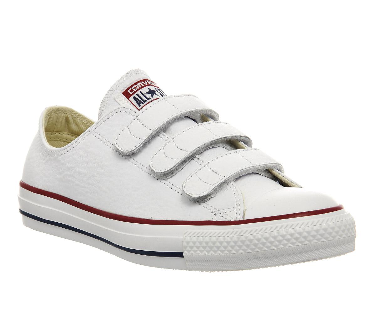 Converse Leather Ctas 3v in White - Lyst