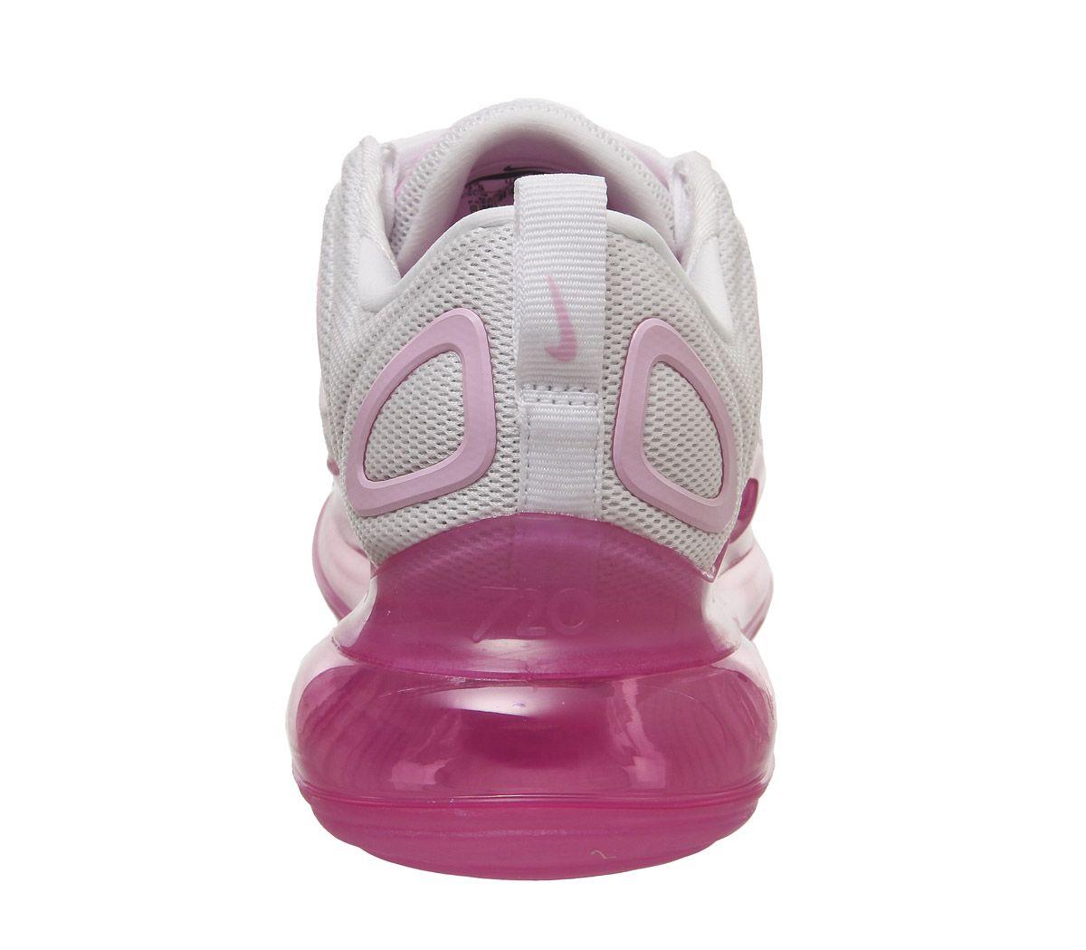 nike pink air max 720 trainers