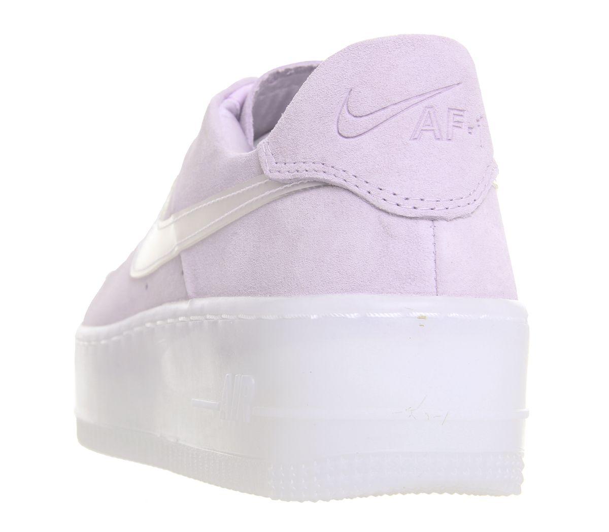 Nike Rubber Air Force 1 Sage in Purple 