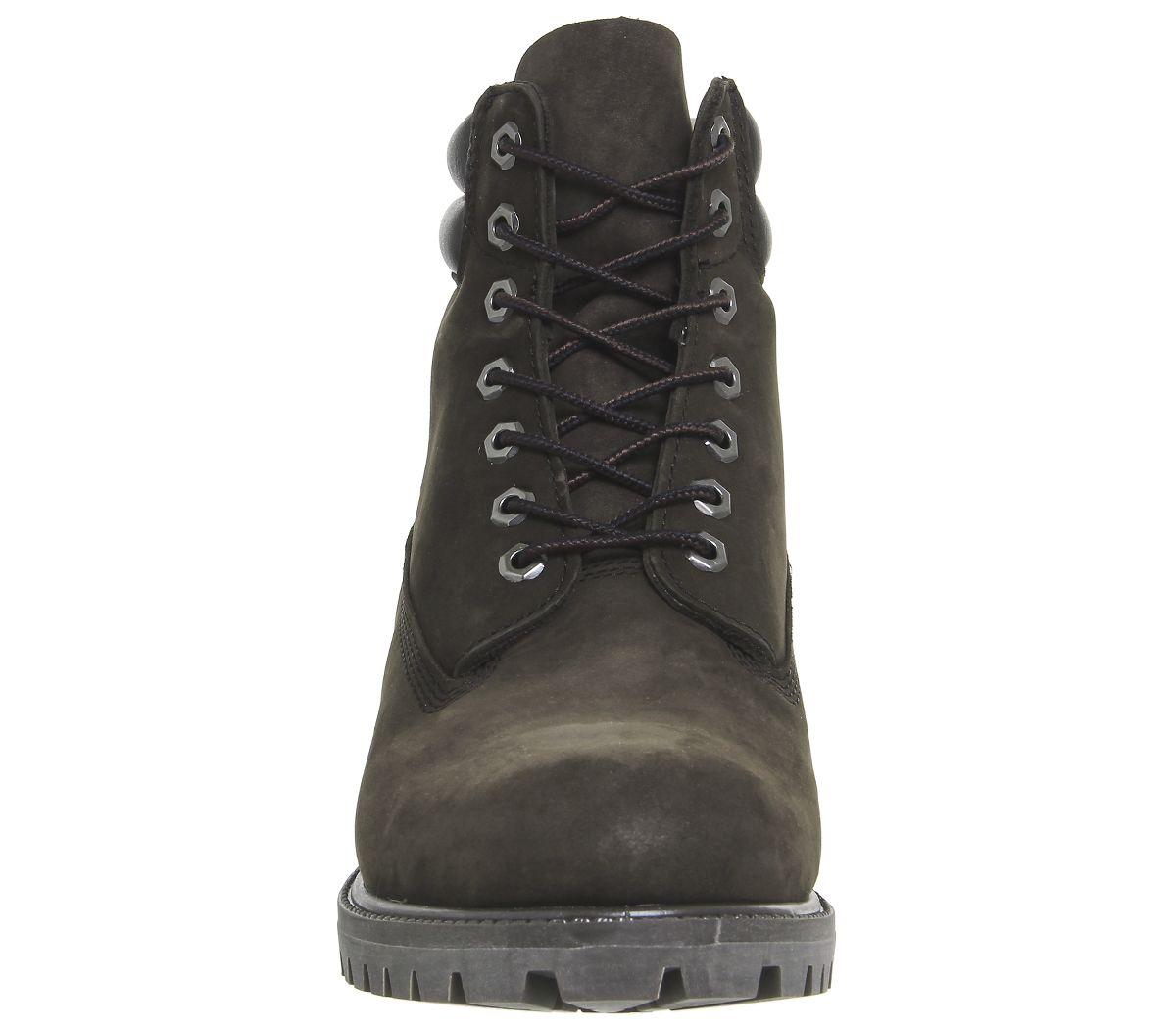 timberland 6 inch double collar boots medium brown