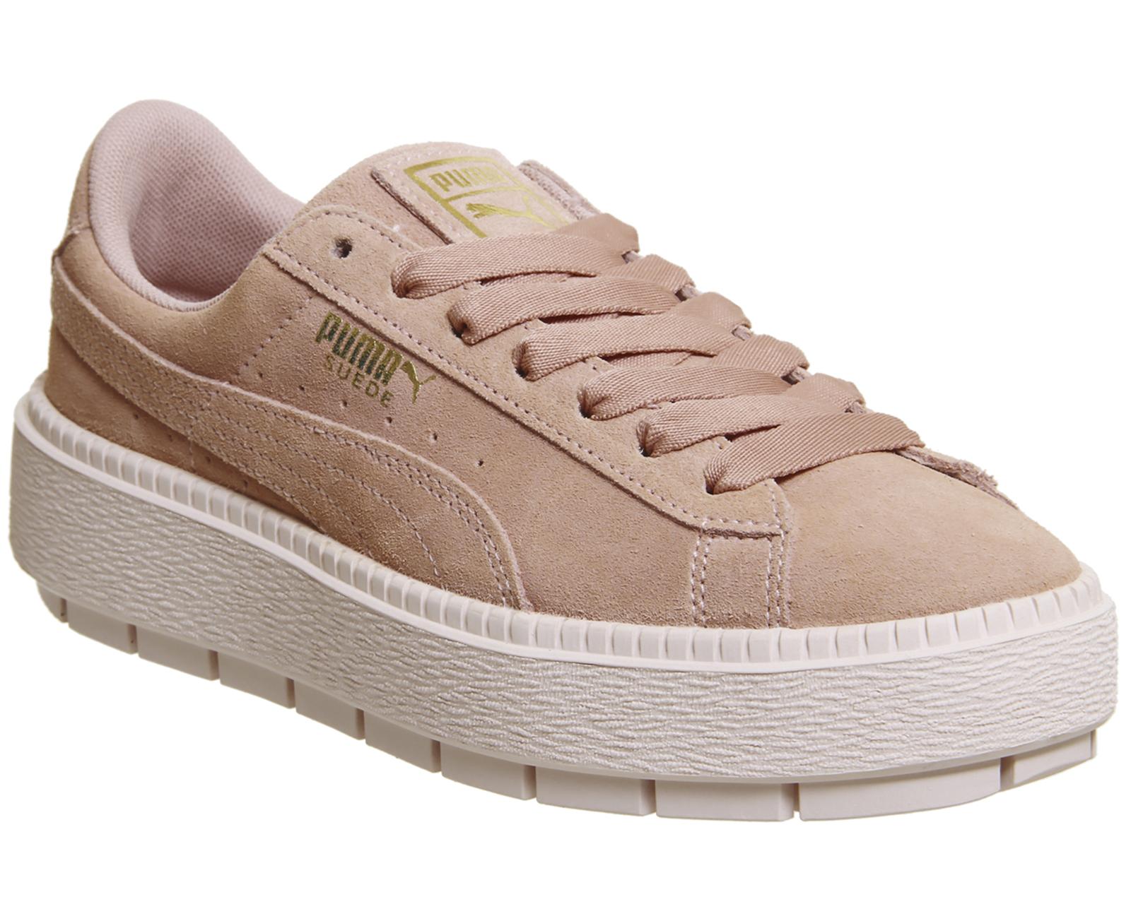 puma suede platform trainer