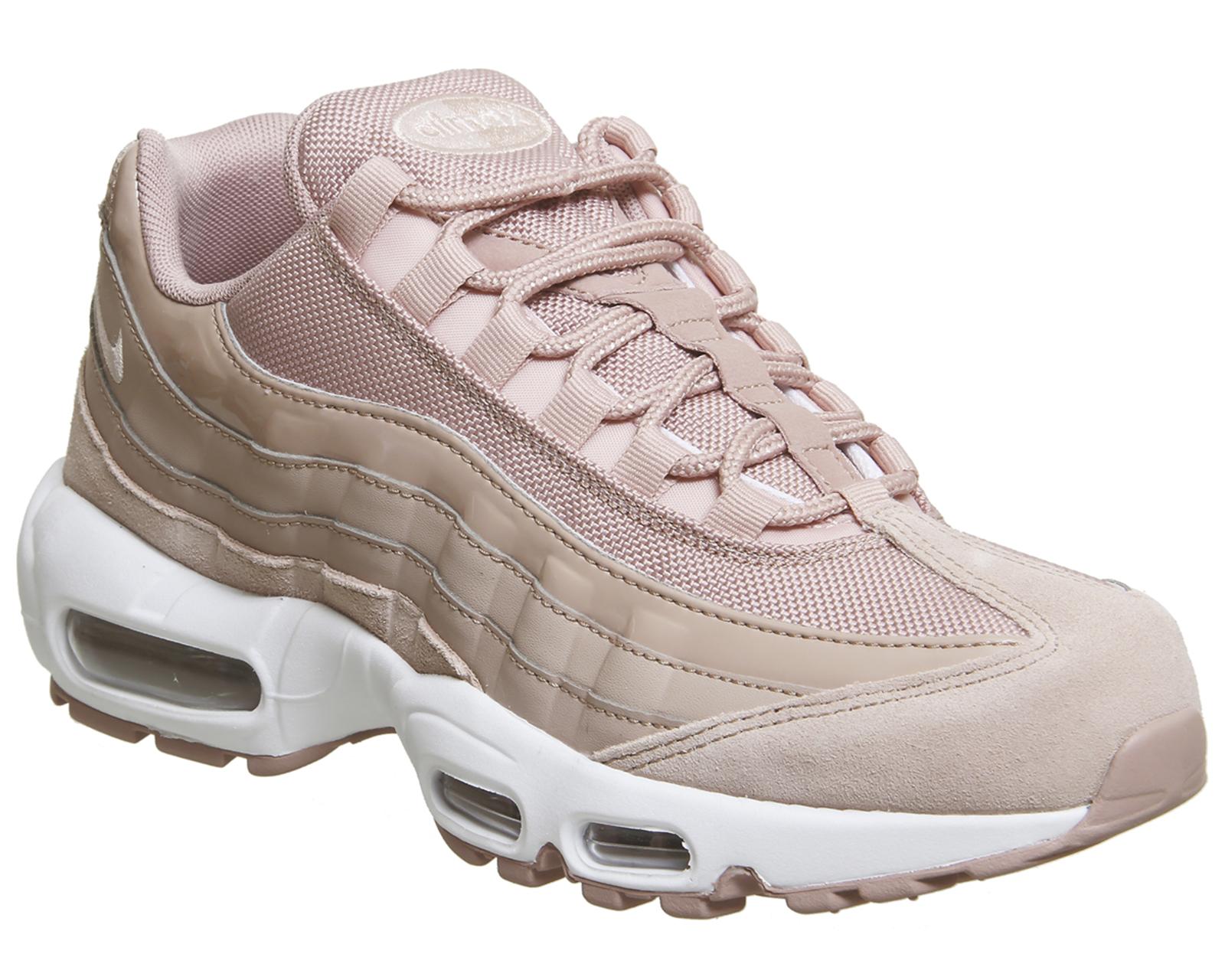 pink and white air max 95