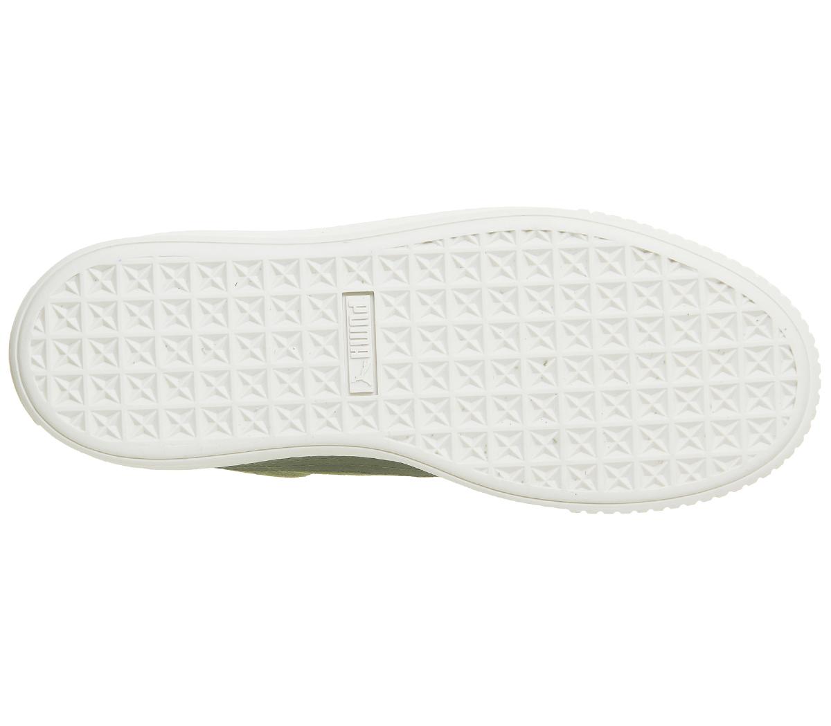 puma suede platform trainers