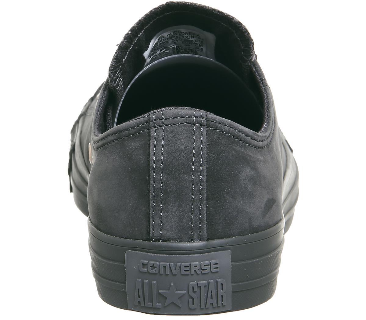 converse almost black rose gold