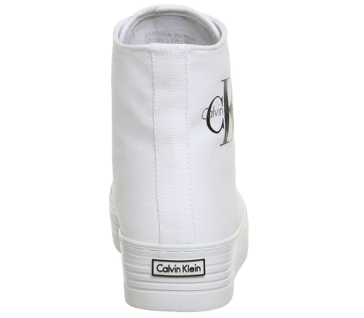 calvin klein zabrina white