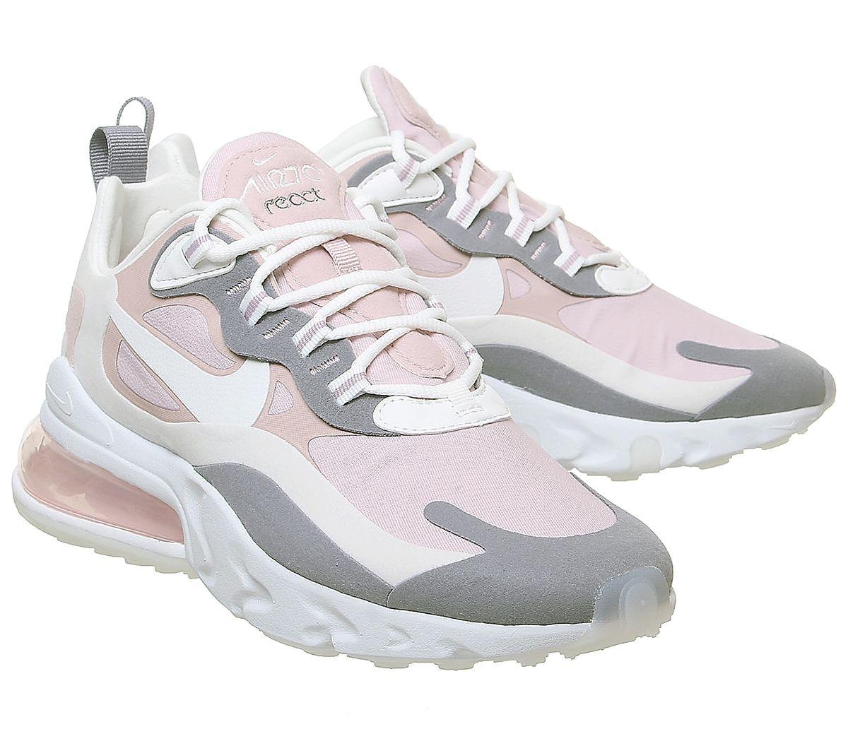 Air Max 270 React Trainers in Pink 