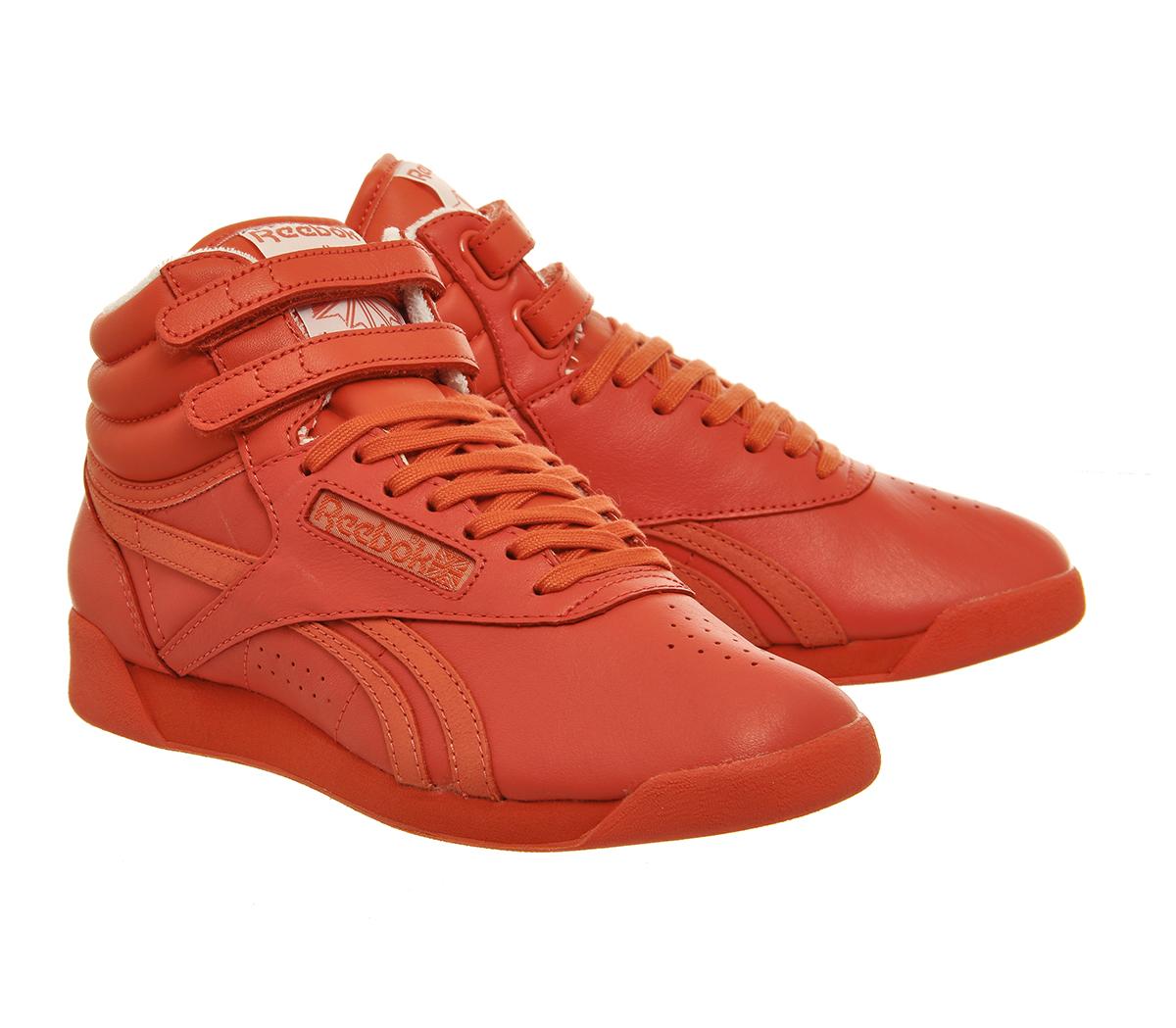 red freestyle reebok