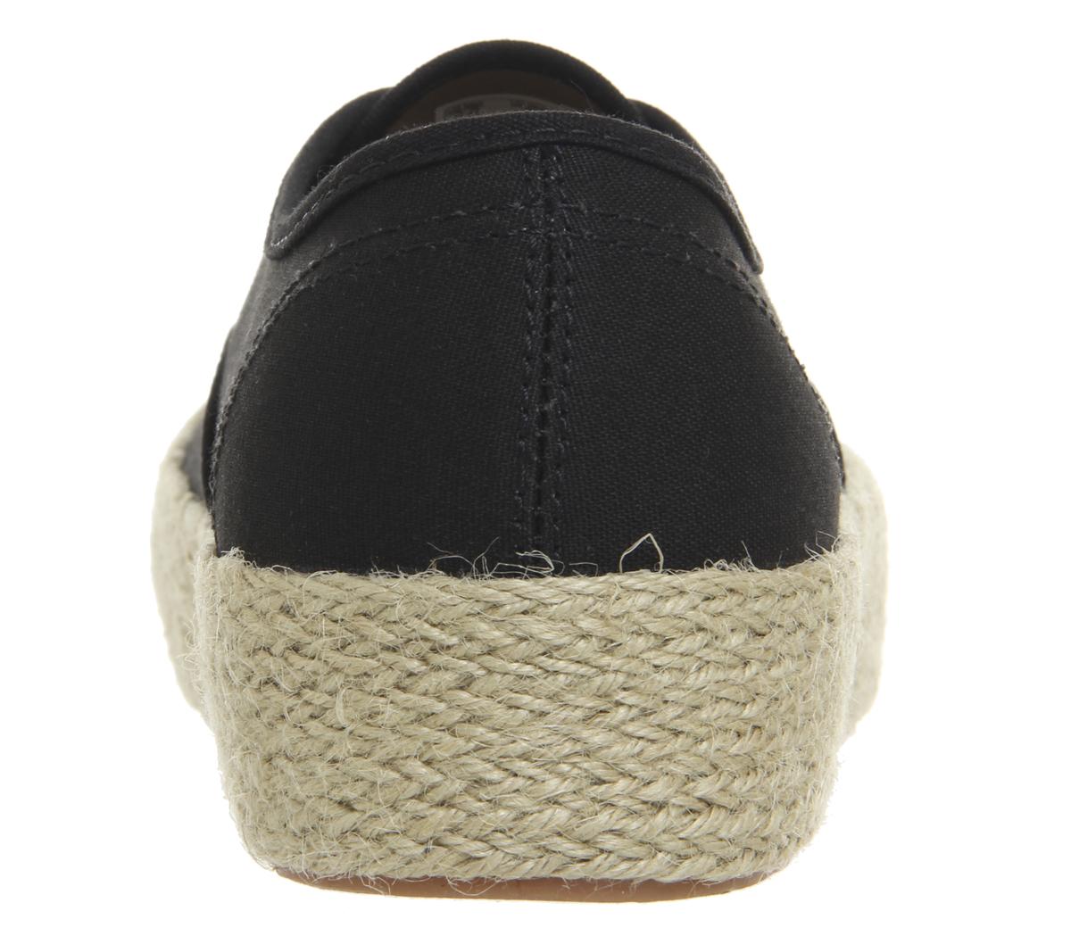 vans espadrilles platform