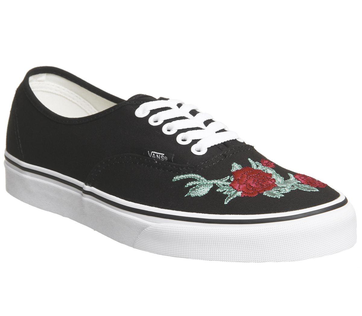 red rose vans