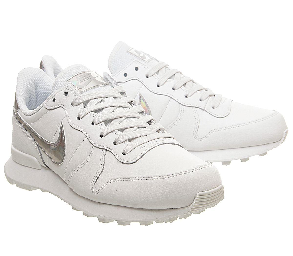 nike internationalist white leather