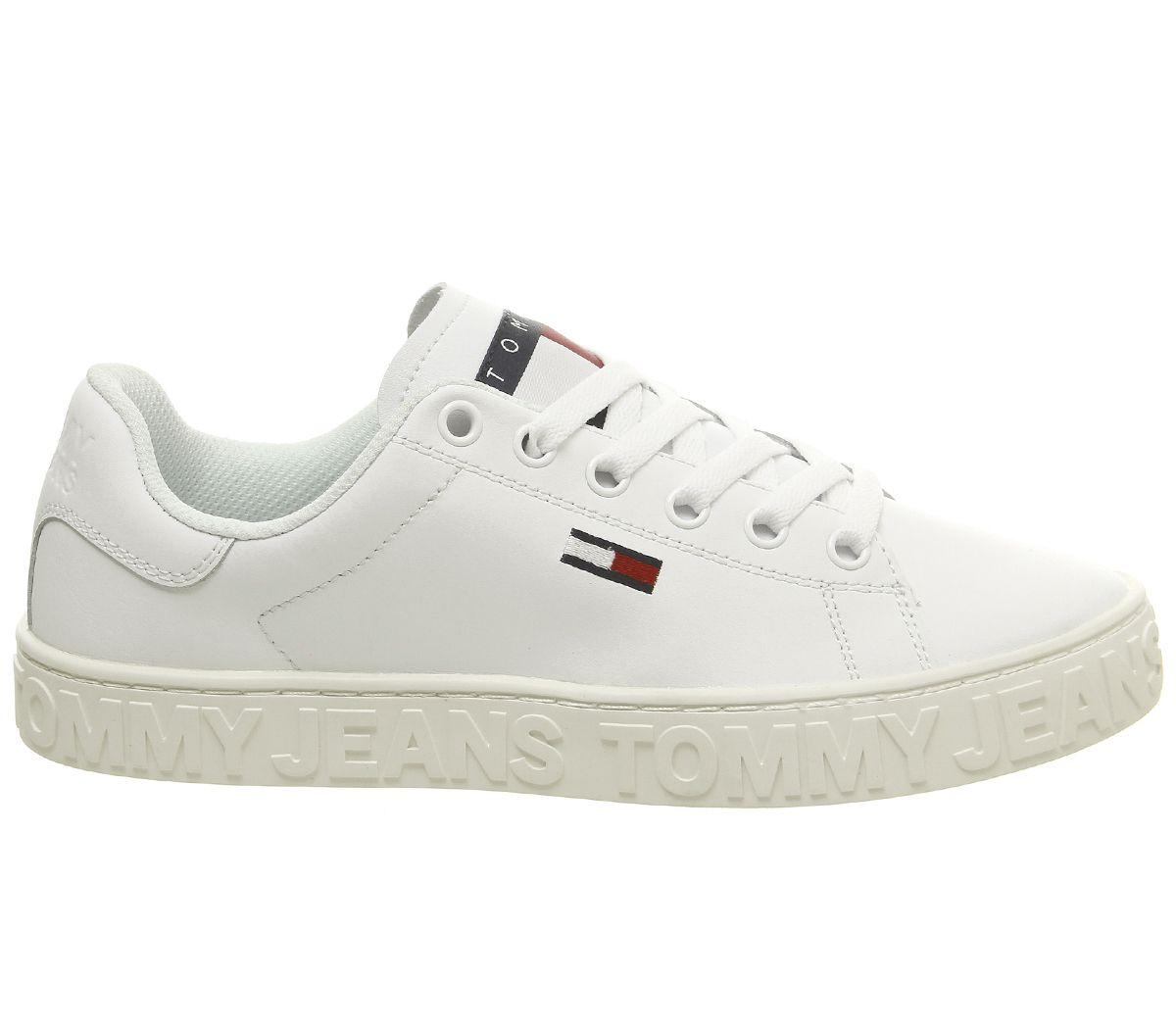 Tommy Hilfiger Jaz Trainers In White Sale Online, SAVE 60% - aveclumiere.com