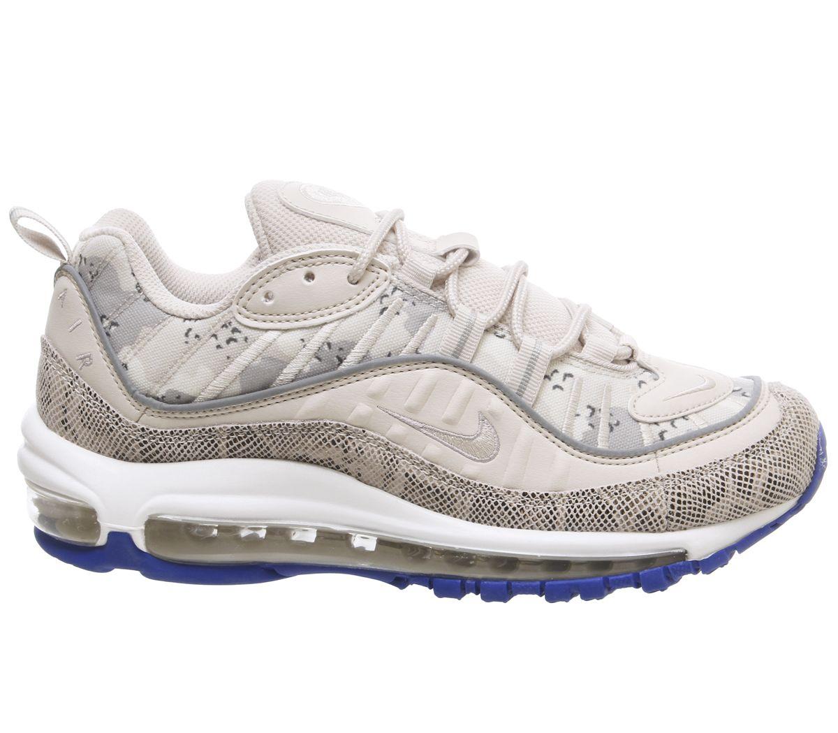 nike snake print air max 98 trainers