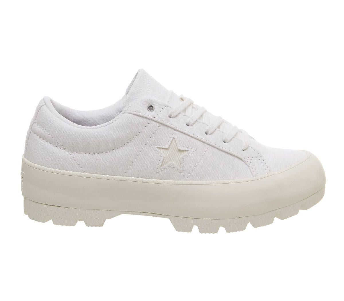 converse one star lugged ox sneakers