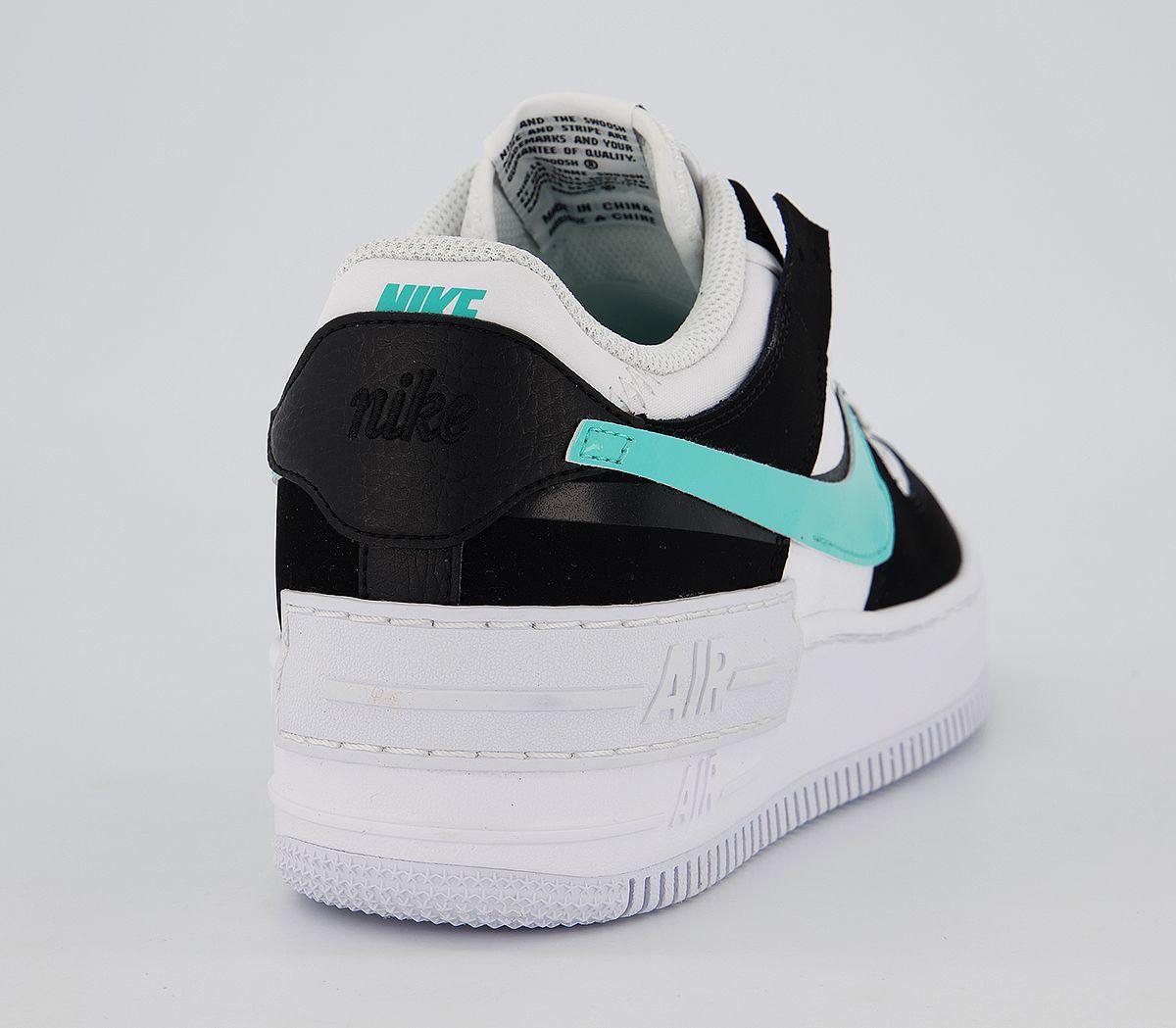 nike air force 1 shadow aurora black