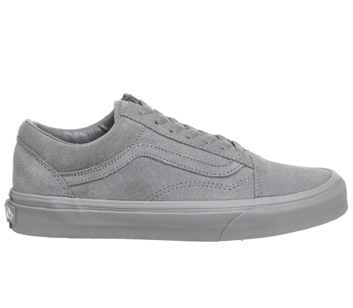 frost gray old skool vans