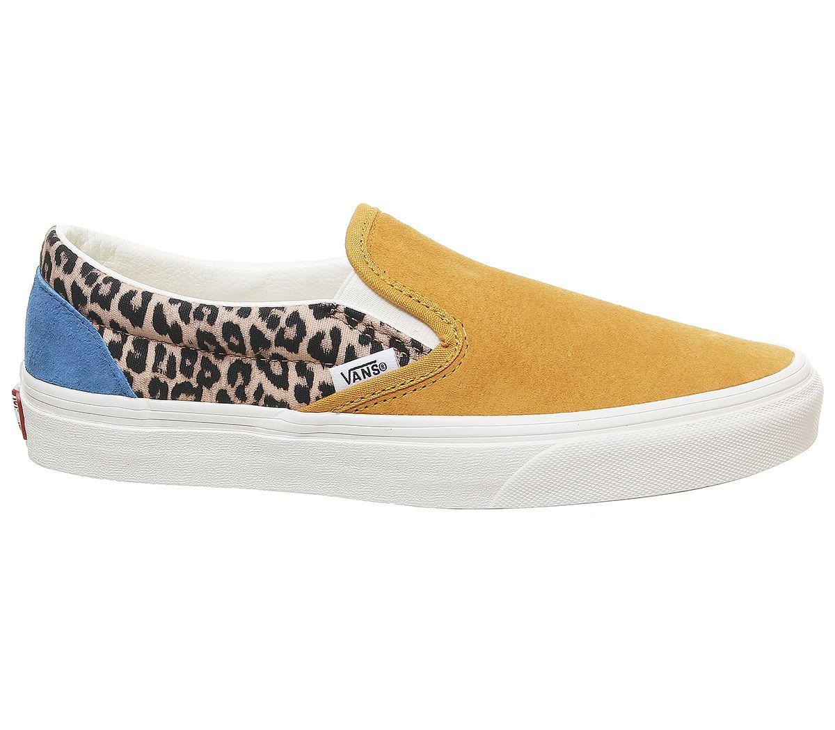 vans classic slip on trainers sunflower multi marshmallow