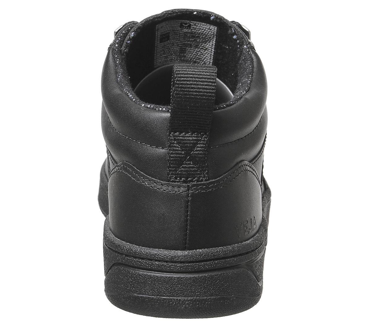 roraima leather black grafite black sole