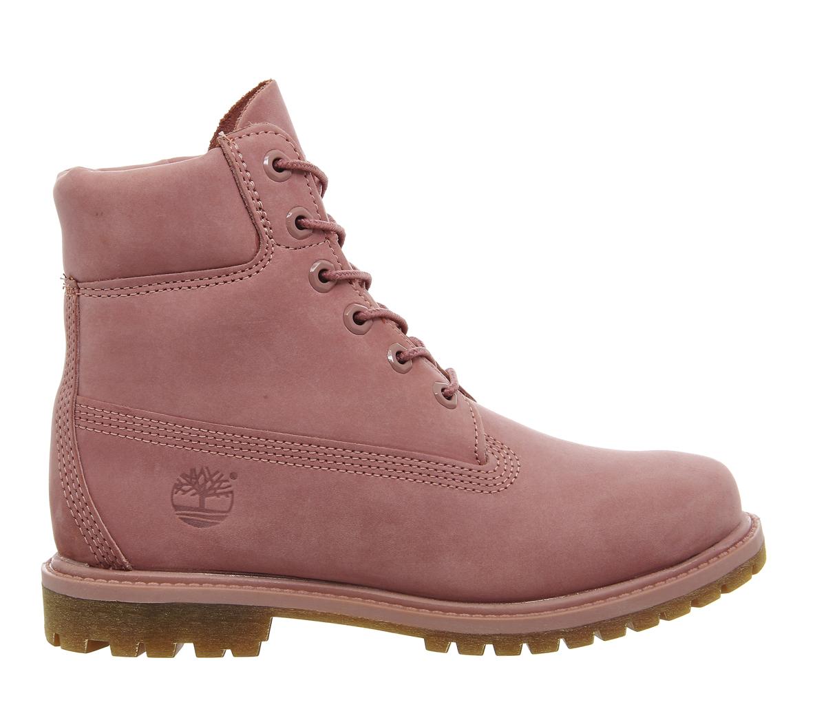 dusty rose timberlands