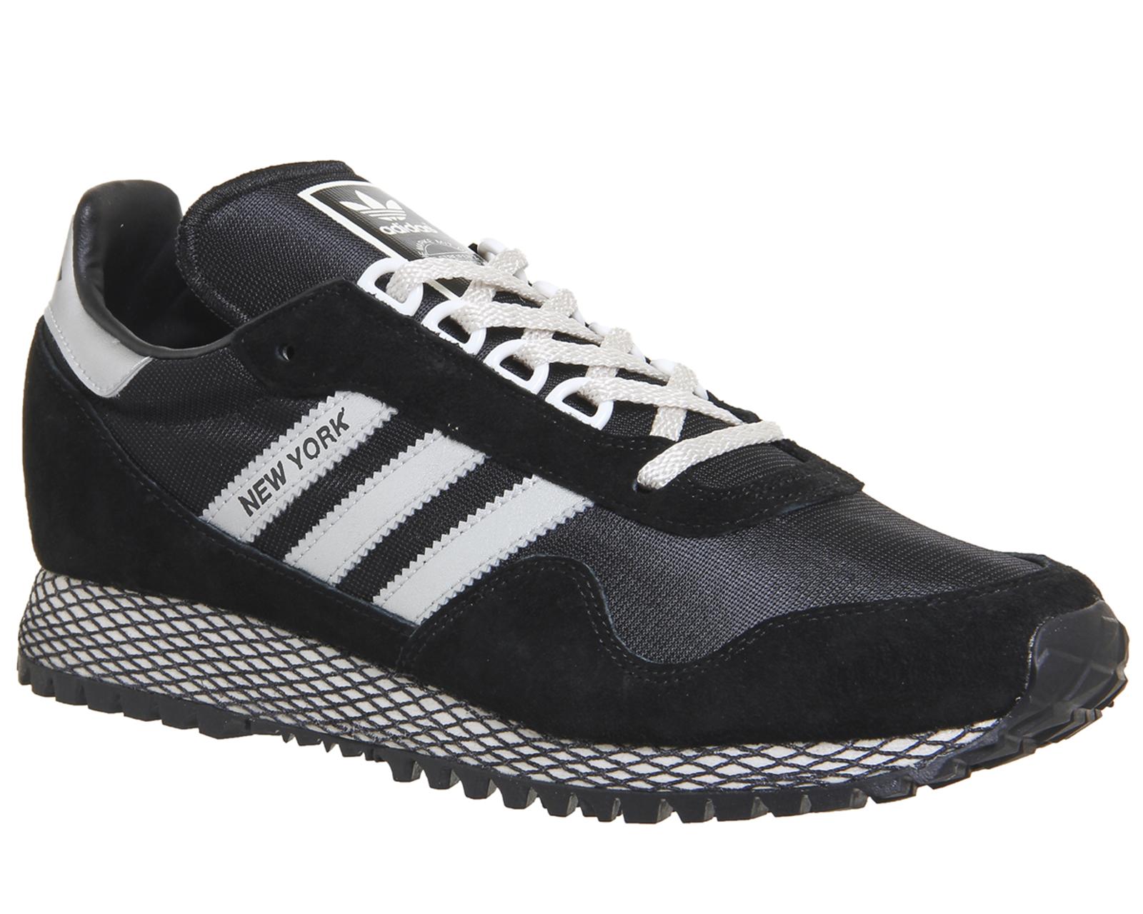 adidas new york trainers black