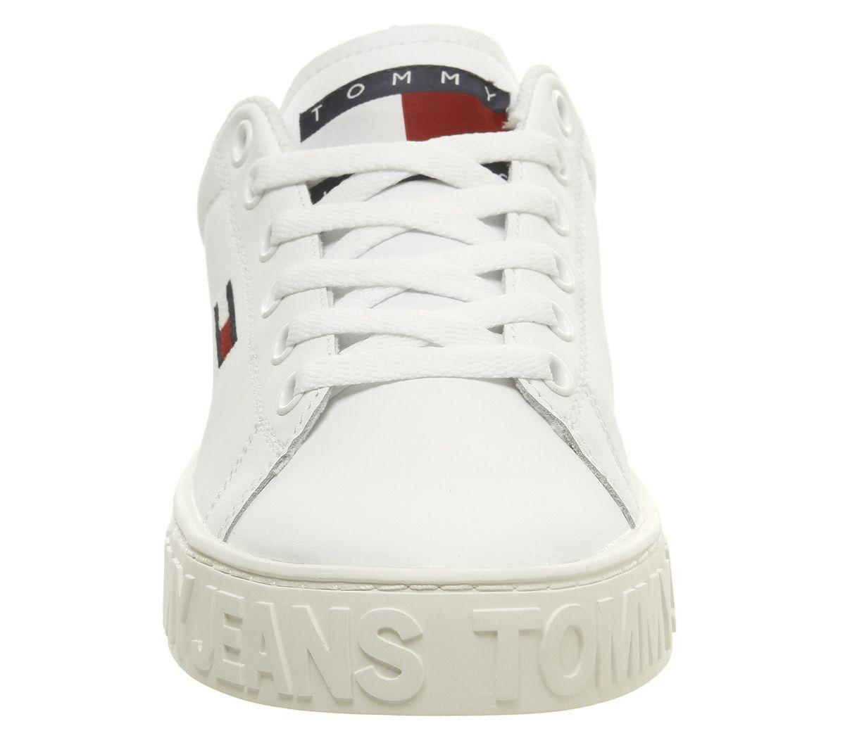 Tommy Hilfiger Leather Jaz Trainers in 