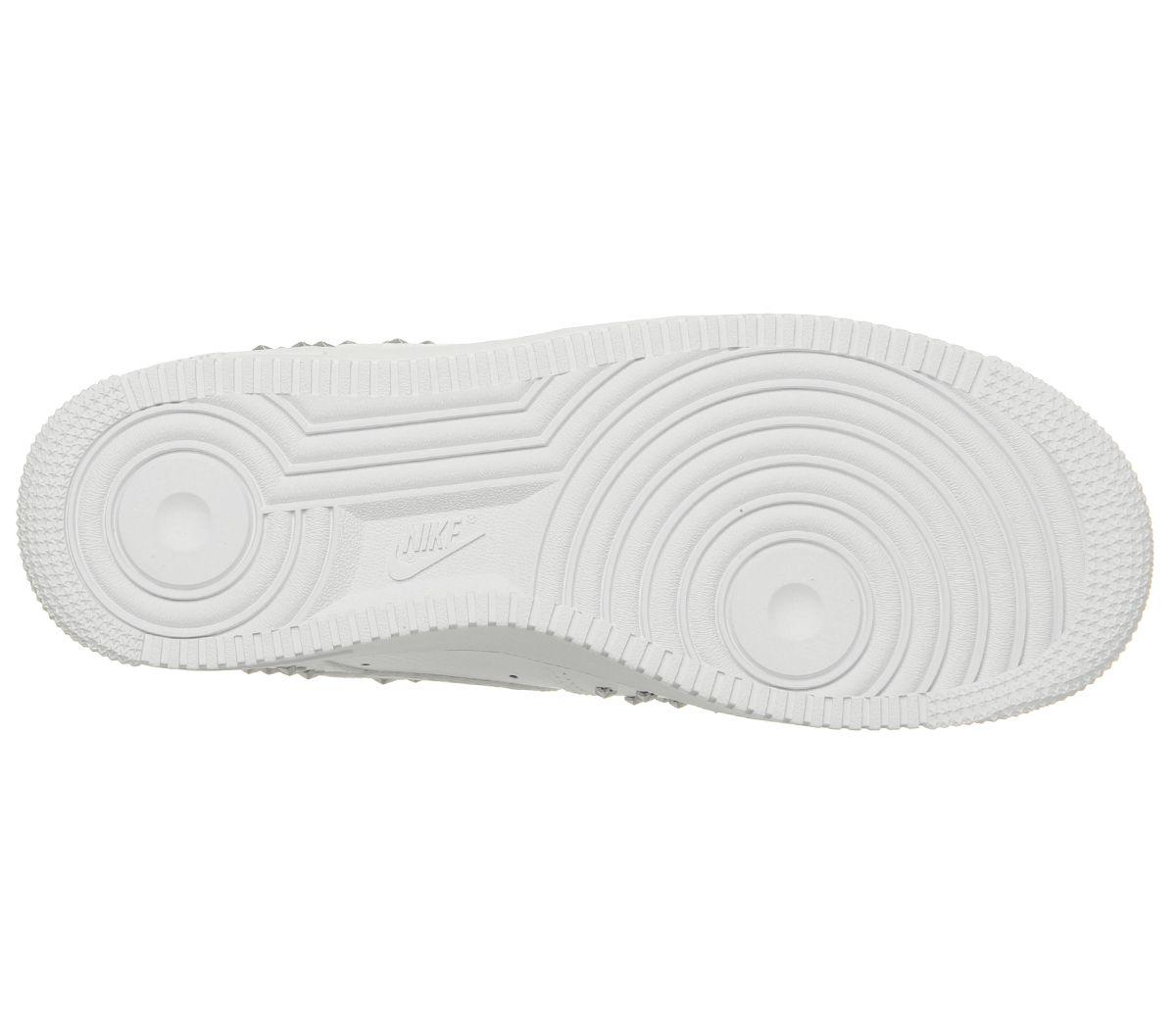 nike air force 1 07 trainers white star stud