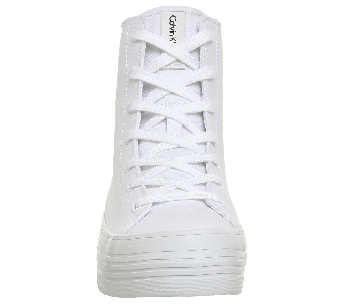 calvin klein zabrina white