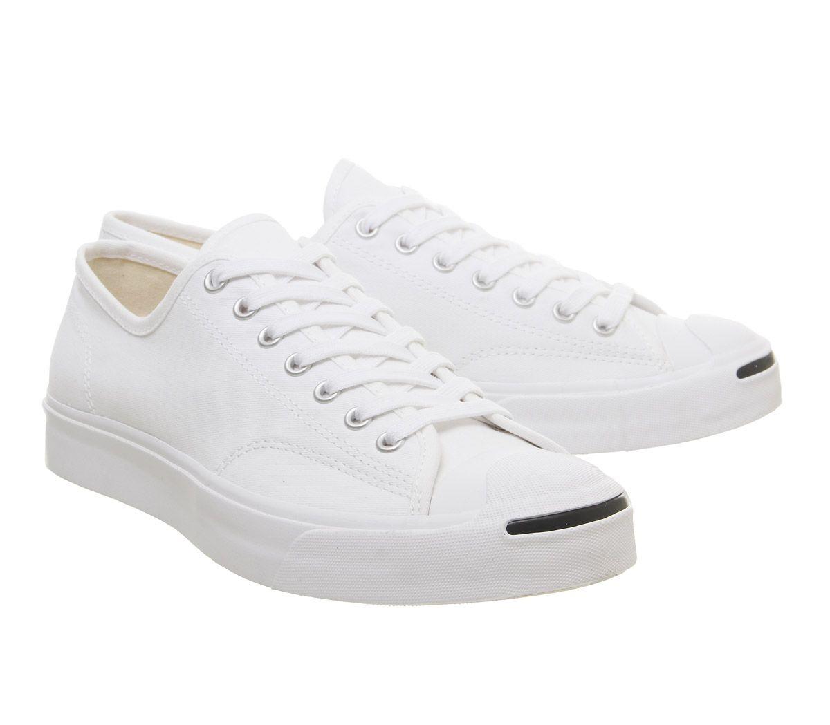jack purcell white canvas