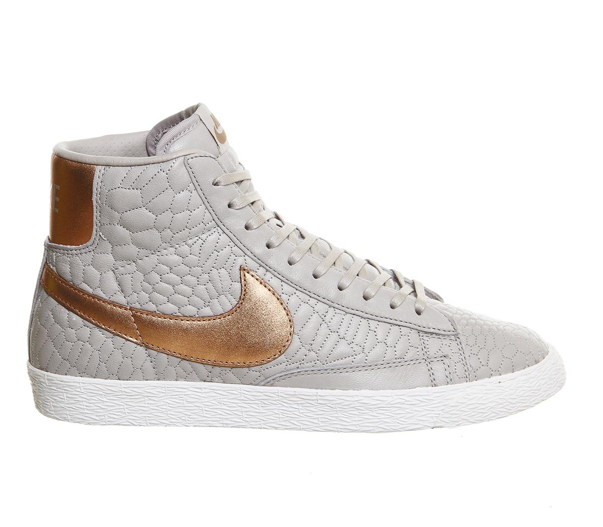 nike blazer rose gold
