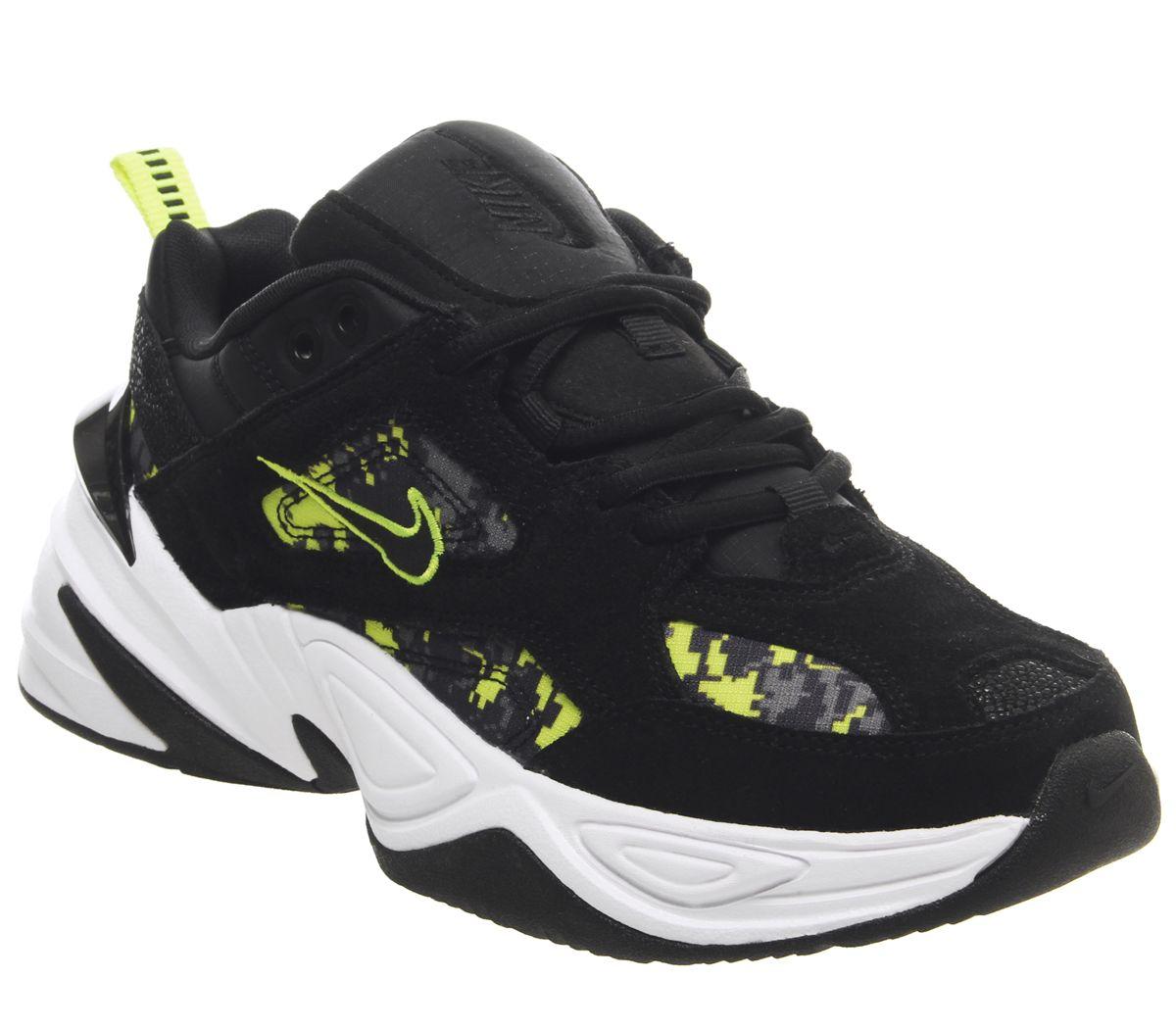 nike tekno black and pink