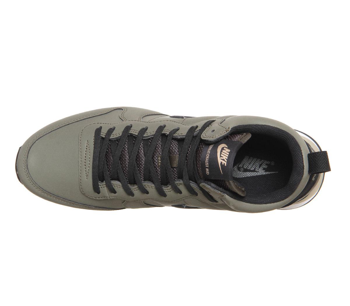 nike internationalist leather cargo khaki