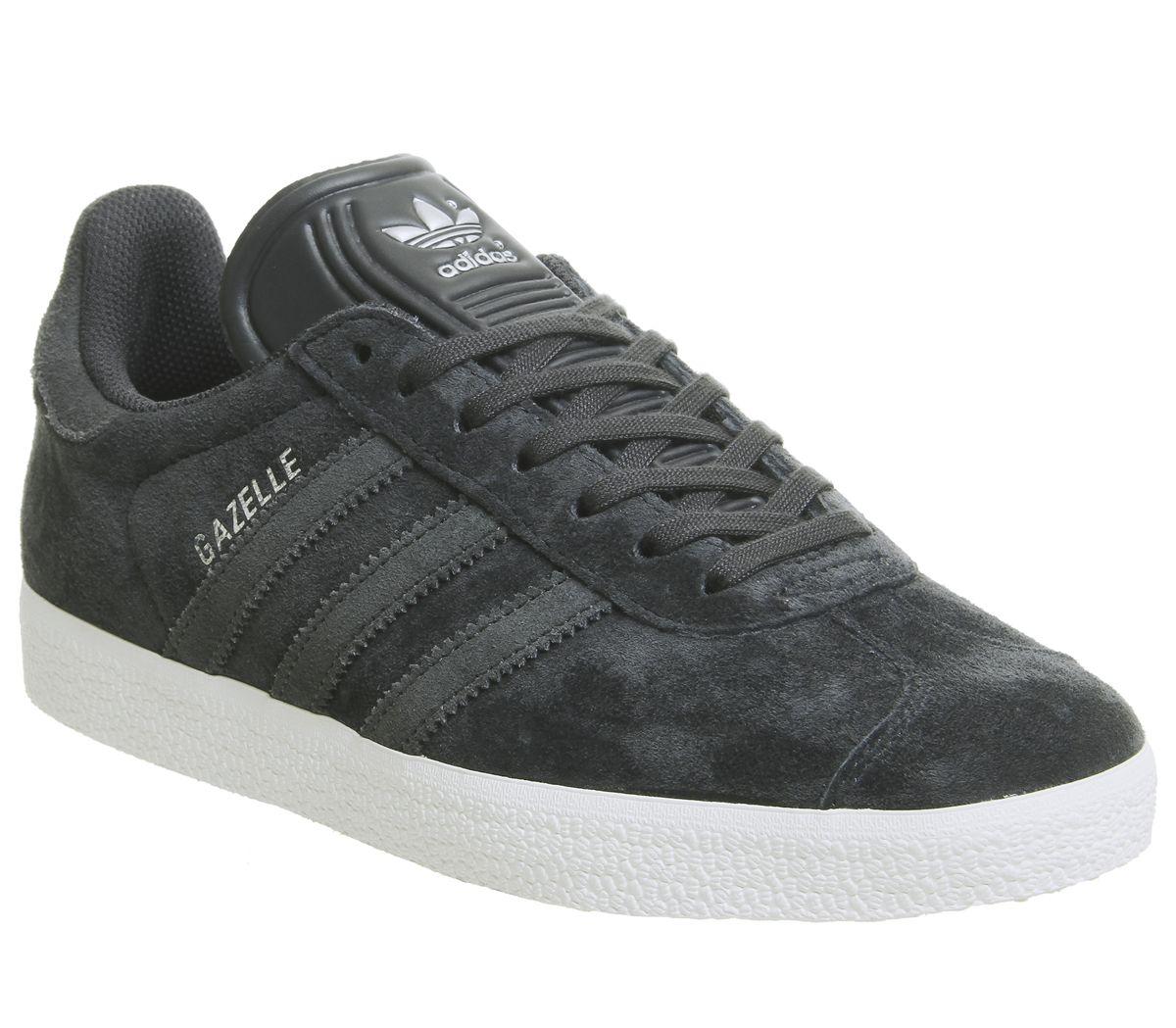 adidas gazelle suede trainers in grey