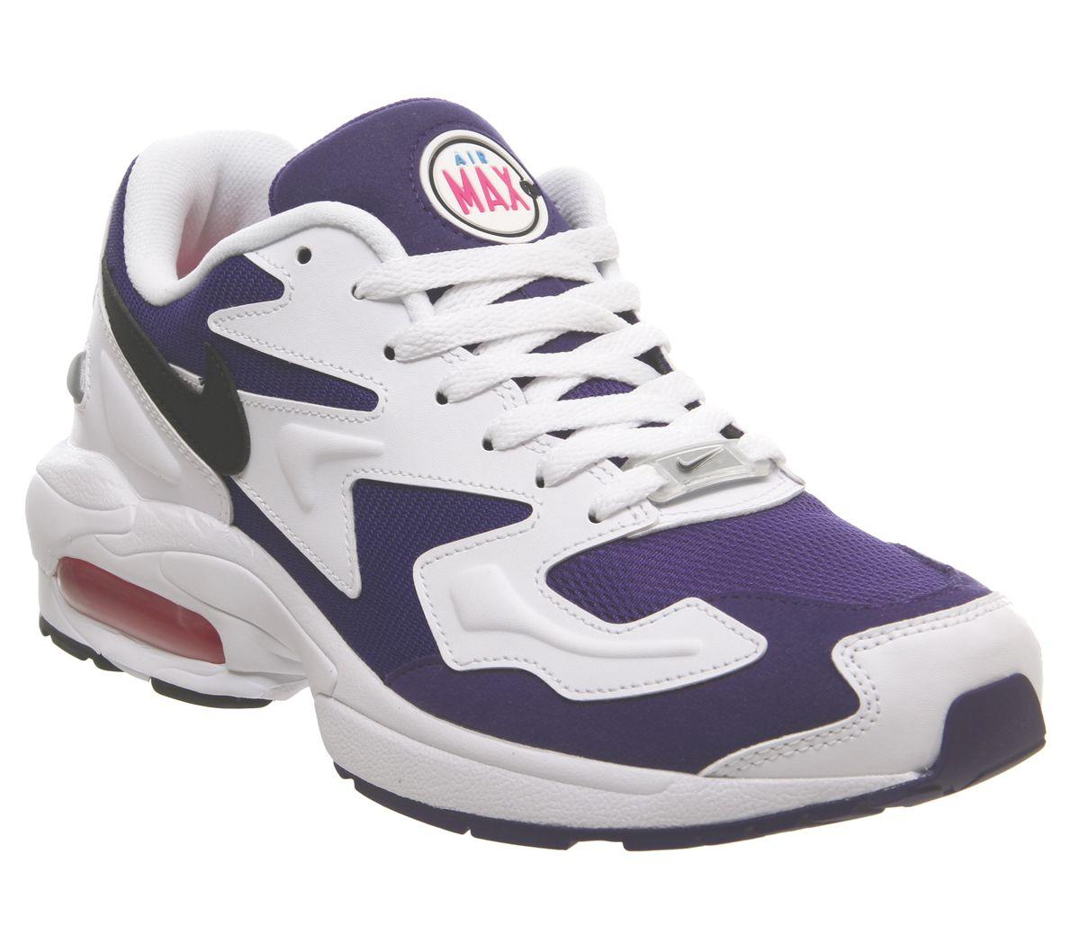 Nike Synthetic Air Max 2 Light In White Purple Purple For Men Save 54 Lyst