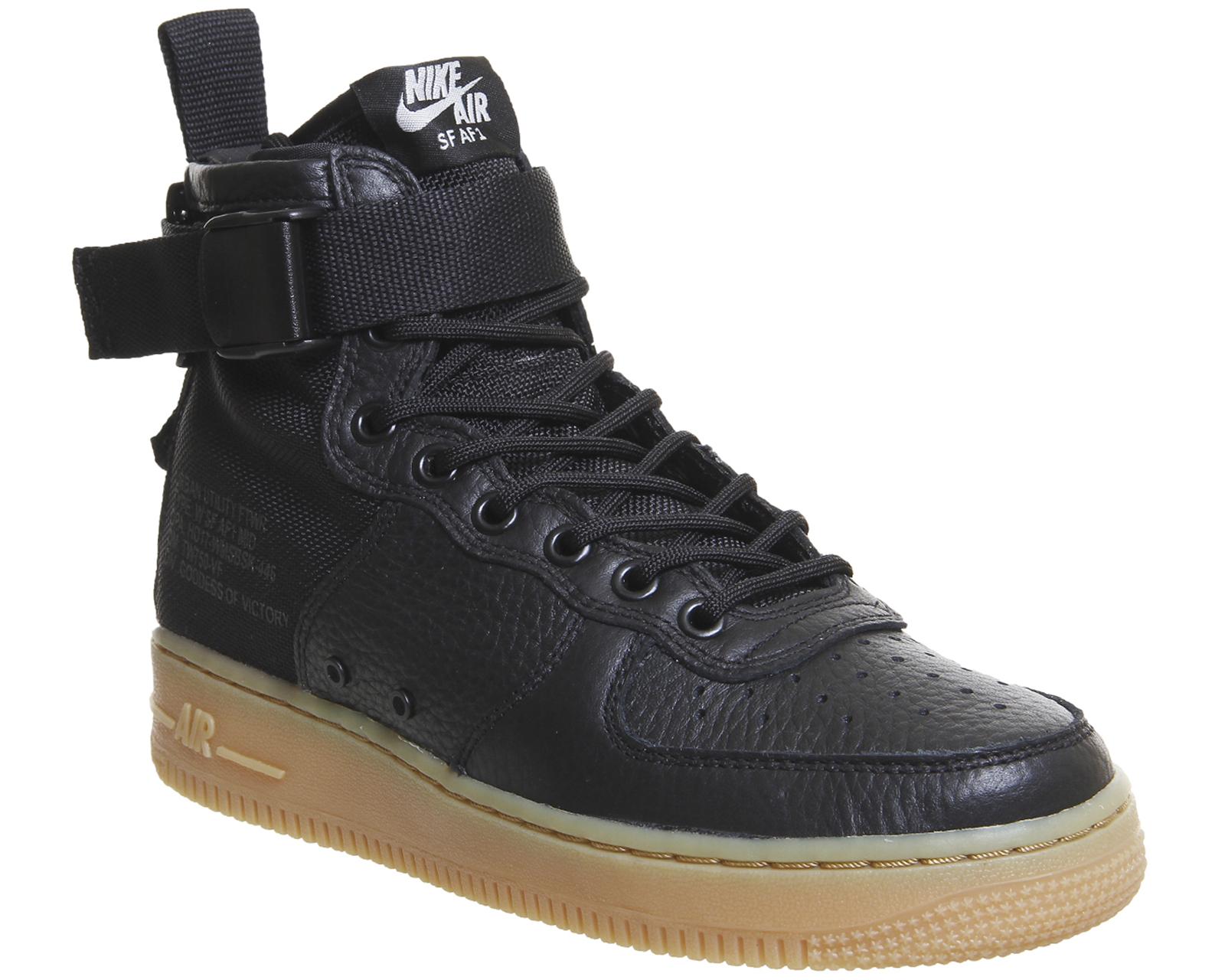af1 sf mid black